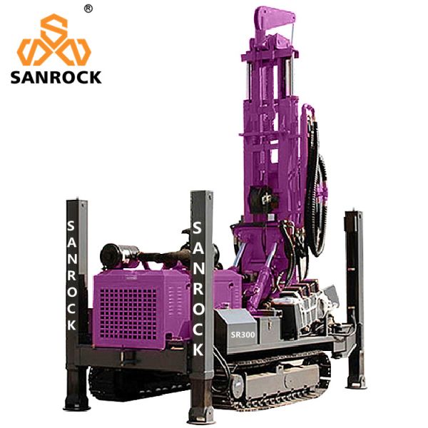 Borehole Deep Water Well Drilling Rig Portable Hydraulic Water Well Drilling