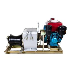 China Durable Diesel Cable Pulling Winch for Heavy-Duty Cable Pulling Applications on sale