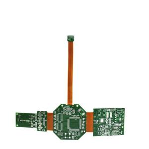 Industrial Rigid Multilayer Flex Pcb High TG FR4 With 1mil PI ENIG Surface