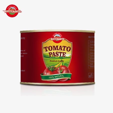 Conveniently Packaged 70g Tin Of Sweet And Sour Tomato Paste With User-Friendly