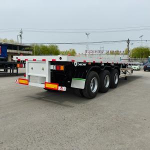 High Efficiency Shipping Container Semi-Trailer Blue 30-80 Tons 2 3 4 Axles