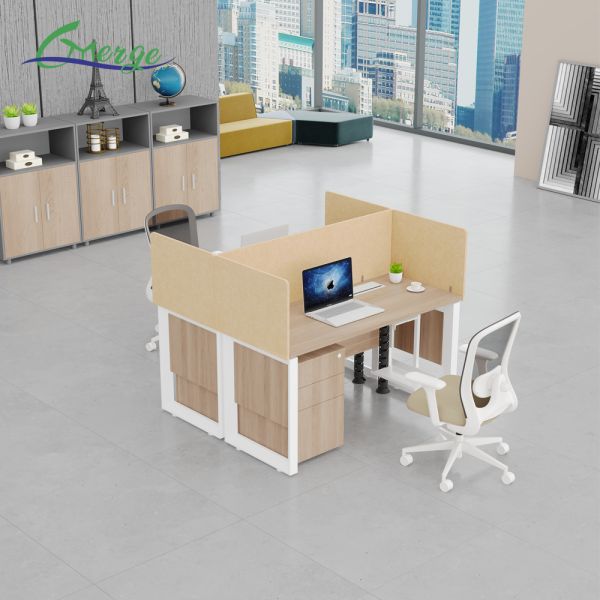 Office Furniture and Options for Assembly Required Open Space Office Workstation