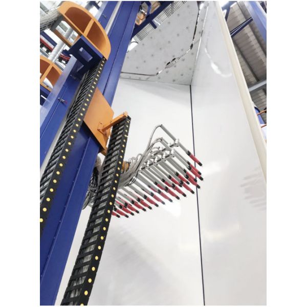 440V Colour Coating Line With V Shaped Powder Coating Booth For Aluminium