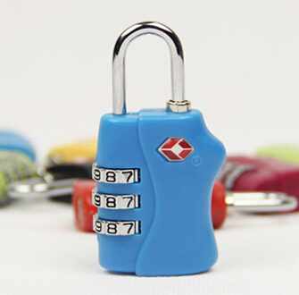 plastic travel bag TSA lock