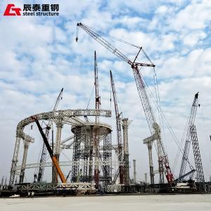 Q235 Q345 Q355B Steel Structure Truss For Gymnasium Exhibition Fair Center