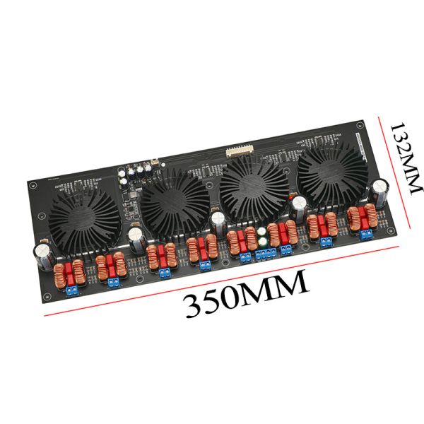 Quality TPA3255 8-channels Digital Power Amplifier Board 300W*8Class D Sound Amplifiers Audio Amp DIY 7.1 Home Theater wholesale