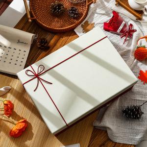 Custom Rectangular Gift Box with Lid for Shirts and Scarves