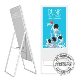 49 Inch Capacitive Touch Advertising Digital Signage Kiosk Menu Board Ultra Slim