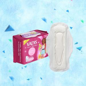 Waterproof printed menstrual super absorbent airlaid sap paper sanitary pads for