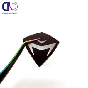 High Gloss Metal Label for Customized Stainless Steel Nameplate in Electrical