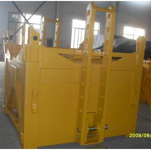 Ball Blasting 2m Mast Section Tower Crane Spare Parts For Inner Climbing