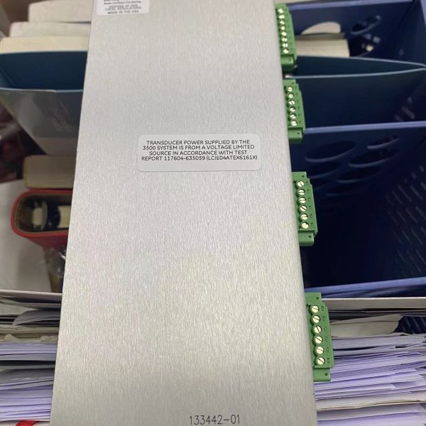 3500-50 -133442-01 Bently Nevada I/O Module with Internal Terminations 24V DC