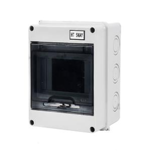 Cheap HT 5 Way IP65 Waterproof Outdoor Electrical Enclosure Distribution Plastic Switch Box for sale