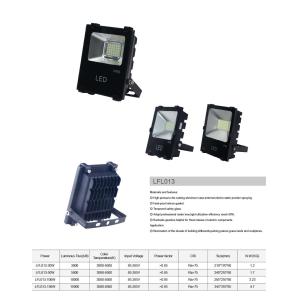 high temperature resistant die cast aluminum led flood light 100watt