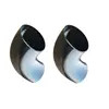 China Seamless Pipe Fittings Carbon Steel ANSI B16.9 A234 Wpb Black Fittings Elbow 90 on sale