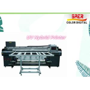 High Precision and High Speed Hybrid UV Flatbed Printer and Roll to Toll