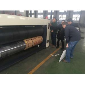 2400 Model Rotary Die Cutter Machine , Corrugated Board Cutting Machine Semi