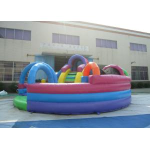 Factory OEM/ODM Inflatable Fun City Funny Inflatable Bouncy House With Slide