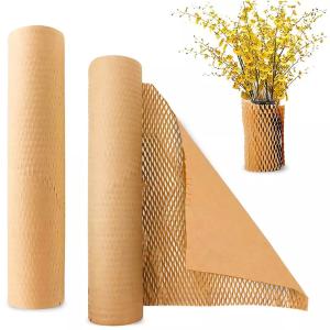 Woodpulp Biodegradable Honeycomb Kraft Paper Cushioning Protective Honeycomb