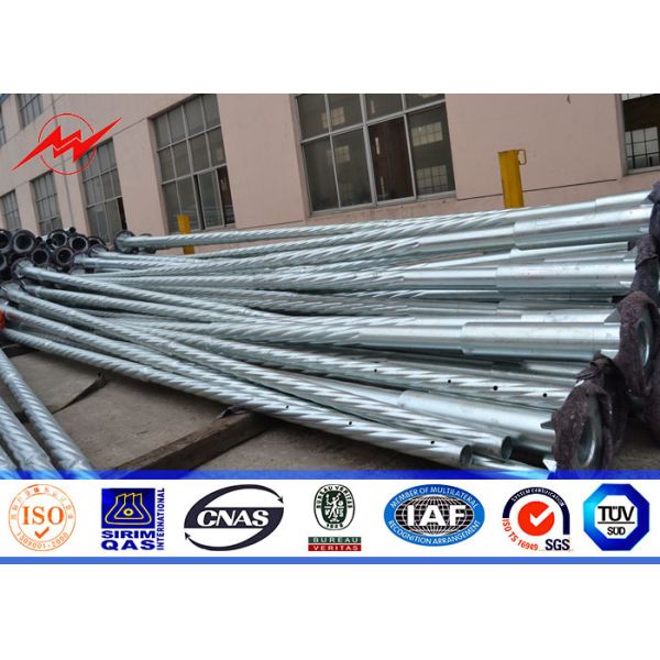 Quality Double Or Single Circuit 16M 32M Steel Power Pole Transmission For Overhead Line Steel Tower wholesale