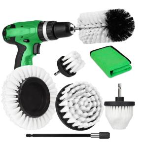 7 Pieces Brush Drill Set Cordless Screwdriver PP Material