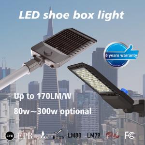 Energy-Saving LED Street Lights with 170LM/W ±10% Light Efficiency and IP66