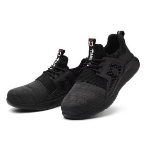 China Cheap Price Labor Steel Toe Cap Boots Protective Male Anti-smash Casual Safety Shoes For Men Work on sale