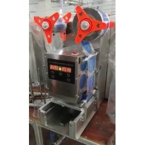 110V Fast Food Tray Sealer for Yogurt Cups and Aluminum Foil Manual Sealing