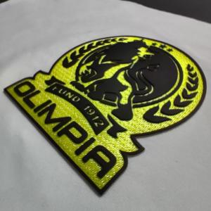 Waterproof 3D Embroidery Patches Customized 3D Silicone Patch Washable