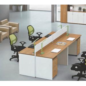 Cheap modern 4 persons office table partition in warehouse in Foshan for sale