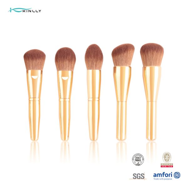Large Coverage Powder Foundation Brushes Synthetic Mineral Buffing Liquid