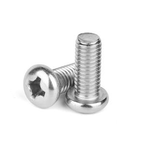 Stainless Steel DIN965 Cross Recessed Stainless Steel Flat Head Machine Screw