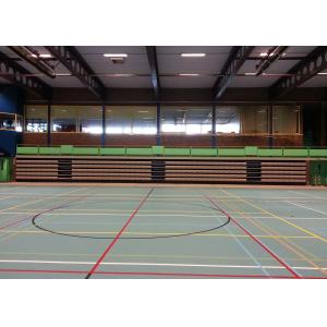 HDPE Material Retractable Platform System 305mm Width Seat Surface With Polymer