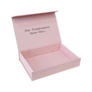 Cheap Pink Foldable Gift Box With Custom Logo Printing for sale