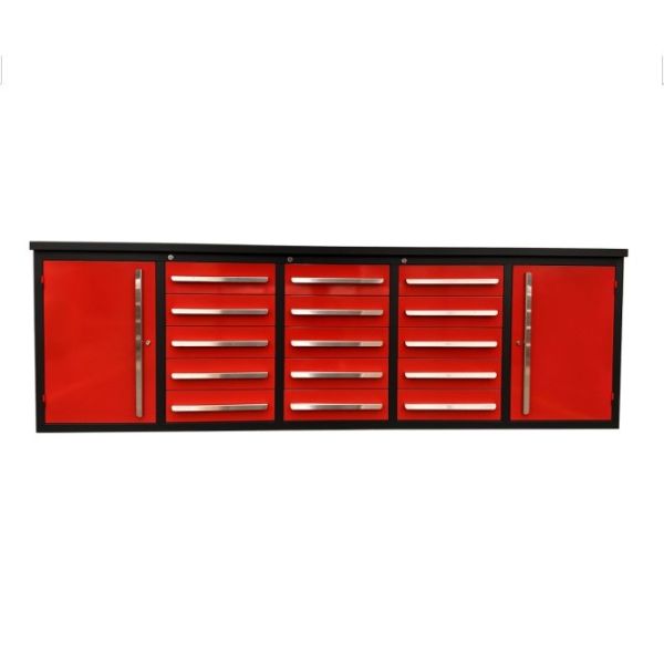 Customizable Folding Workbench Cabinet with KEY Lock and Powder Coat Steel