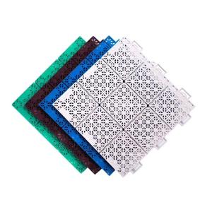 Anti - Static Interlocking Sports Mats Polypropylene Suspended Assembled