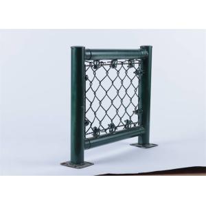 Buy cheap Chain Link Wire Mesh Fence Corrosion Resistant Plus Razor Wire Mesh Fencing from wholesalers