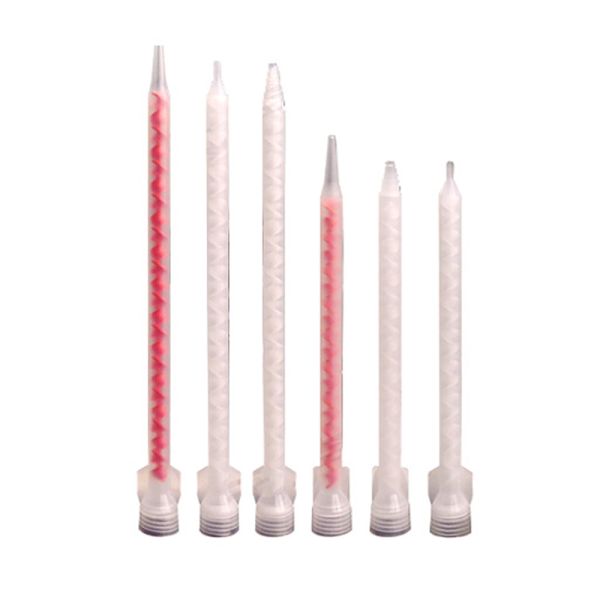 two component cartridge tube G series static mixers used in construction industries