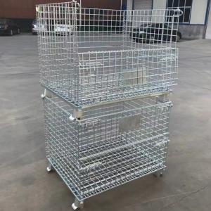 High-Strength Steel Storage Cage with Modular Design and Small Access Door for