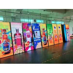 Indoor Full Color P2.5 high Bightness 2500cd/㎡ Floor Standing LED Poster Screens