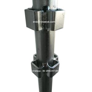 Steel same line level hotgalcanized Haki scaffolding vertcials standards