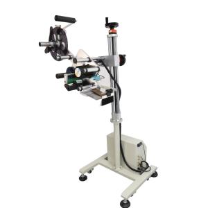 accuracy Plastic Adhesive Two Side Manual Pasting Automatic Flat Labeling