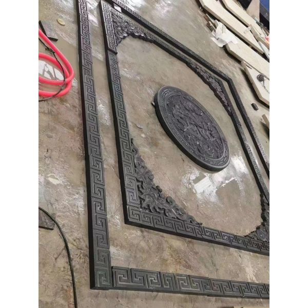 Decorative Purposes Natural Edge Interior Sandstone Floor Tiles 600x600mm