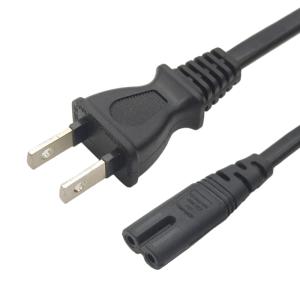 IEC Cord Japan 2 Pin Power Cord PSE Certification Power Supply Cord IEC C7 110v