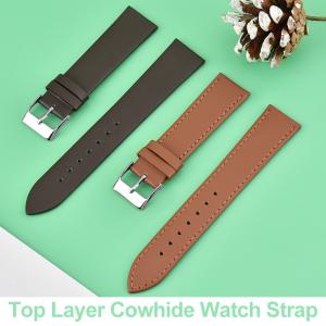 Handmade Genuine Leather Watch Strap Custom Wristband OEM And ODM Accept