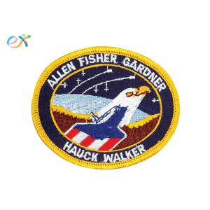 Custom Eagle Air Force US Navy Iron On Patches , Custom Military Patches For