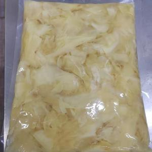 20% Moisture Pickled Sushi Ginger Japanese Style White