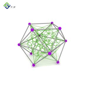 Outdoor Playground Reinforced Polyester Rope Climbing Net For Kids