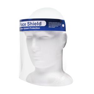 Distortion Free Chemical Safety Face Shield Optically Clear Adjustable With