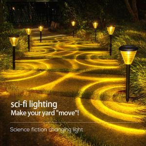 Led Solar Lights Outdoor Waterproof For Walkway Yard With 150° Beam Angle Auto